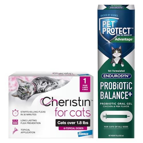 Cheristin 6-Dose + Pet Protect Probiotic Balance+ Oral Gel Bundle