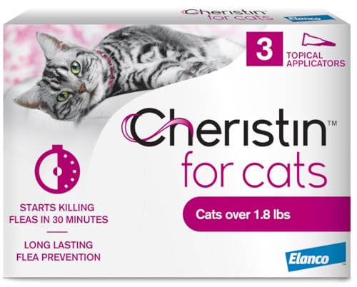 Cheristin Flea Treatment & Prevention for Cats — 3 Doses