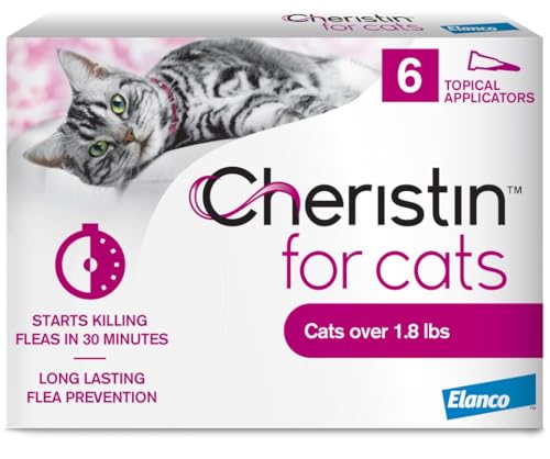 Cheristin Flea Treatment & Prevention for Cats — 6 Doses